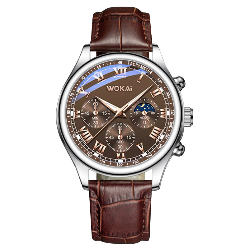 Quartz Sport Watch – Stylish Casual Belt Men's Watch for Business & Everyday Wear