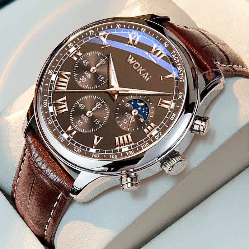 Quartz Sport Watch – Stylish Casual Belt Men's Watch for Business & Everyday Wear