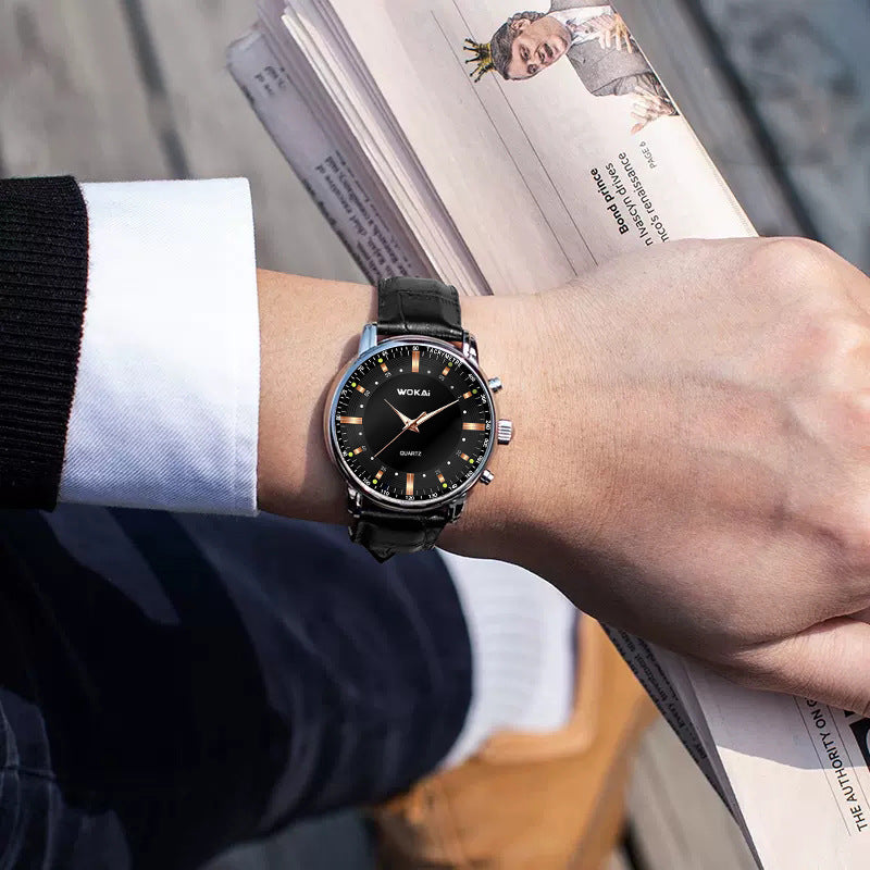 Elegant Quartz Men's Watch – Premium Belt Design for Sophisticated Style